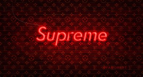 supreme per lv sfondo 3d|Supreme X Louis Vuitton Wallpapers .